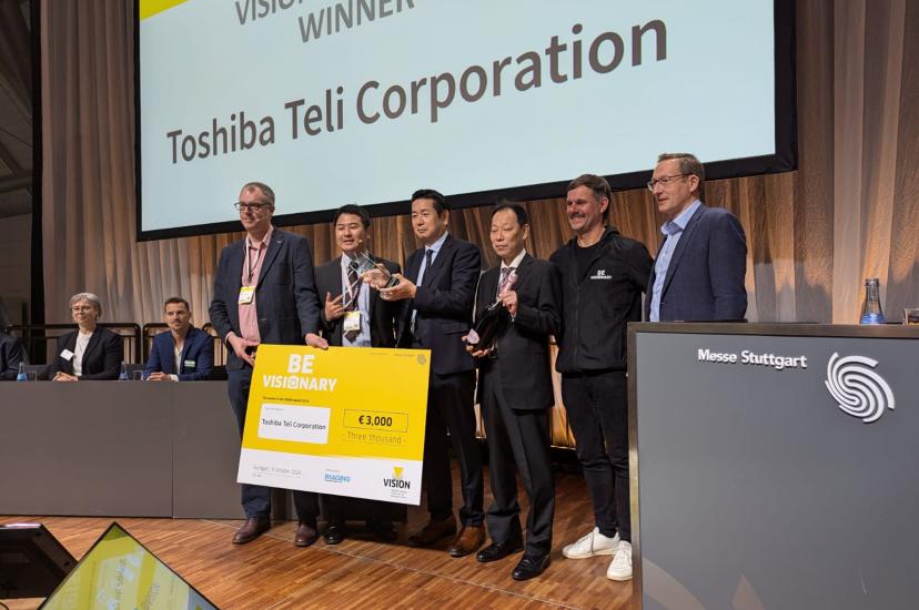 VISION Award winners, Toshiba Teli Corporation, take home the top prize