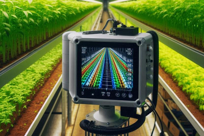 Spectral imaging in vertical farms