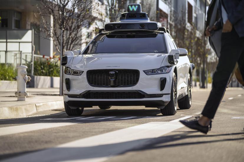 Waymo's autonomous Jaguar I-PACE electric SUV