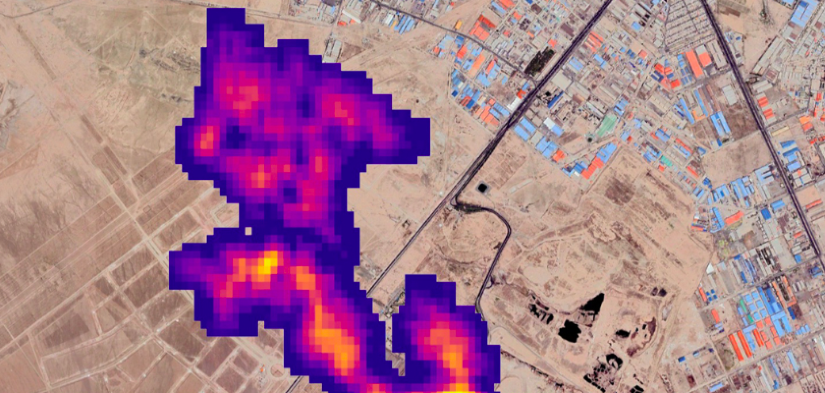 The system can help to identify 'super emitters' of methane from visuals taken by satellites orbit (Image: NASA)