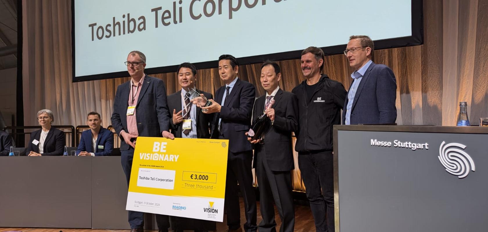 VISION Award winners, Toshiba Teli Corporation, take home the top prize