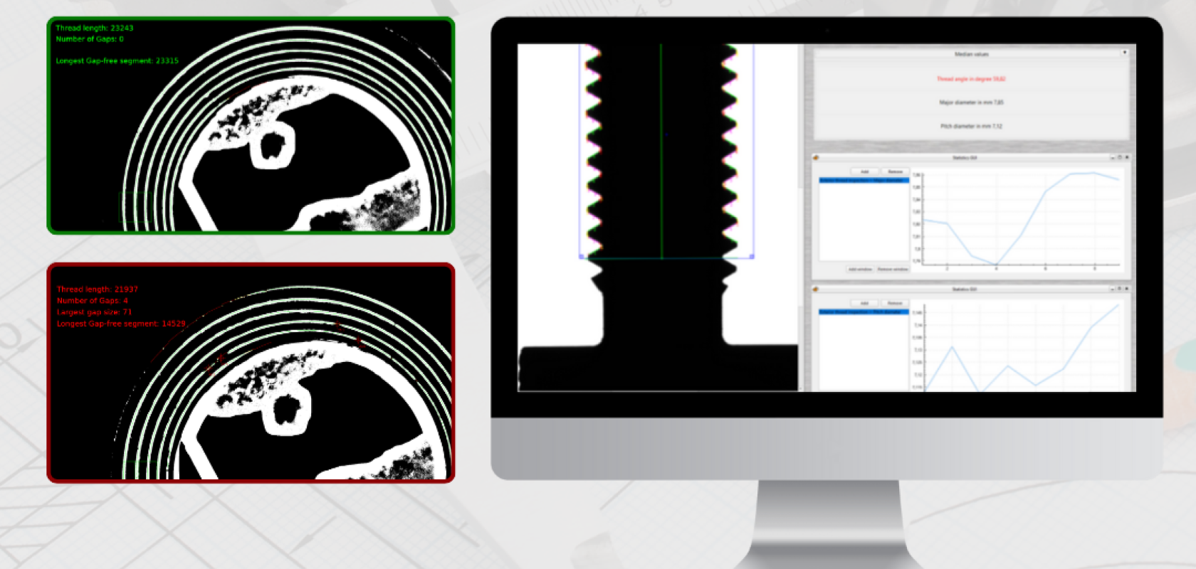 thread inspection software EVT