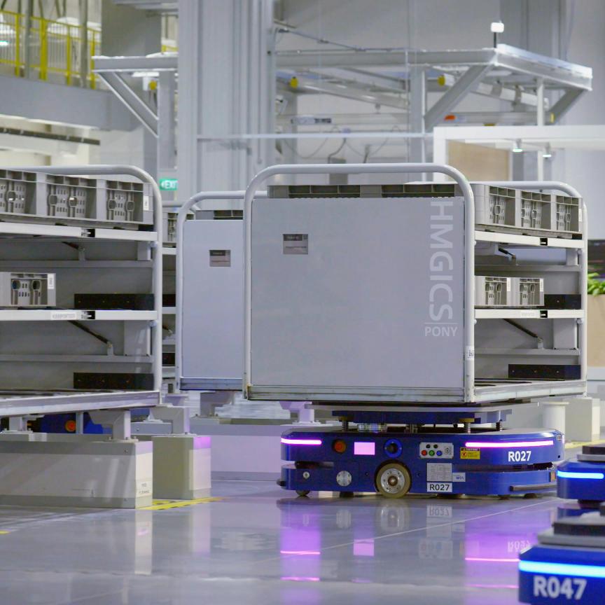 autonomous mobile robots improve smart logistics