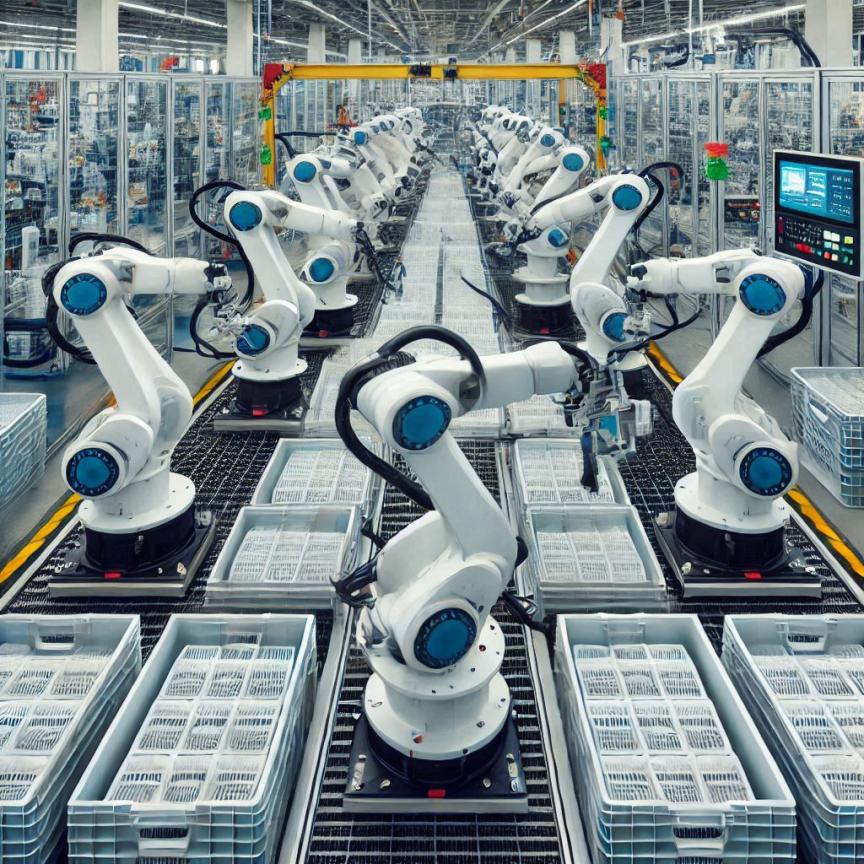 Automation bin-picking cobots