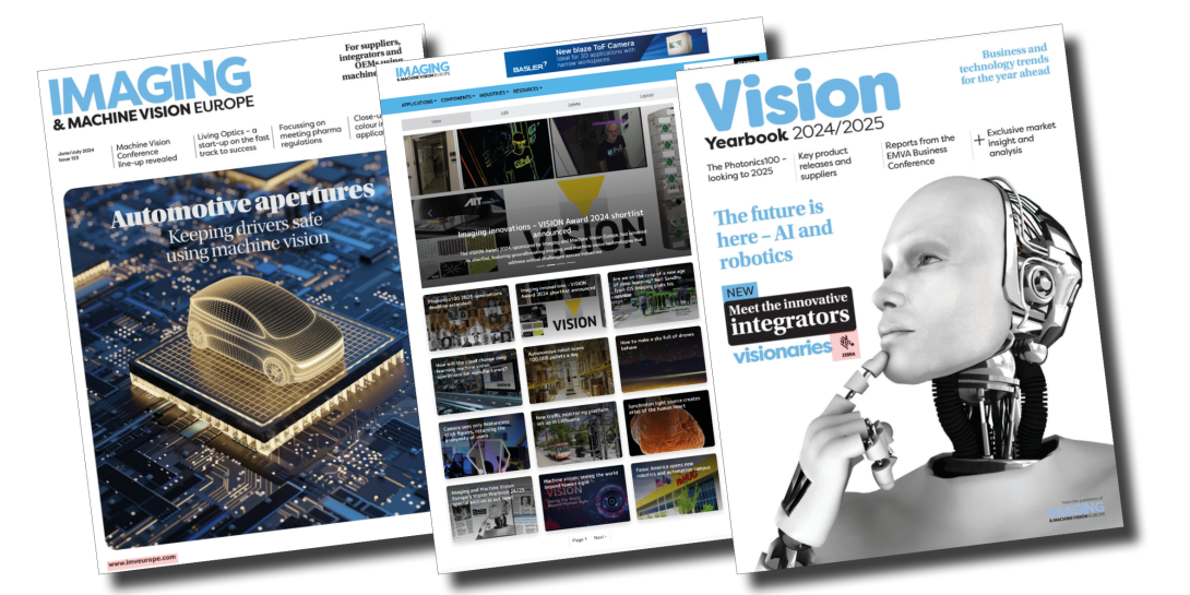 Imaging and Machine Vision Europe supplement covers